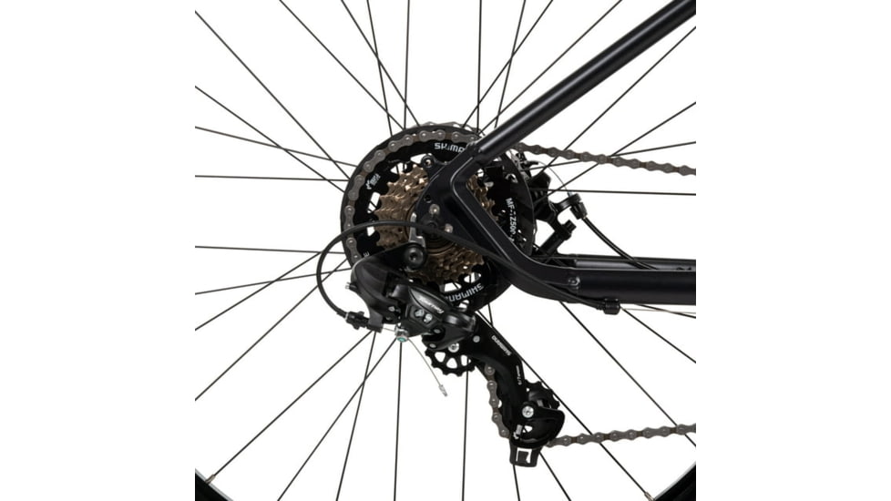 Huffy Zaire 21 Speed Aluminum Hardtail Mountain Bicycle - Mens, Black, 27.5 inch, 66802