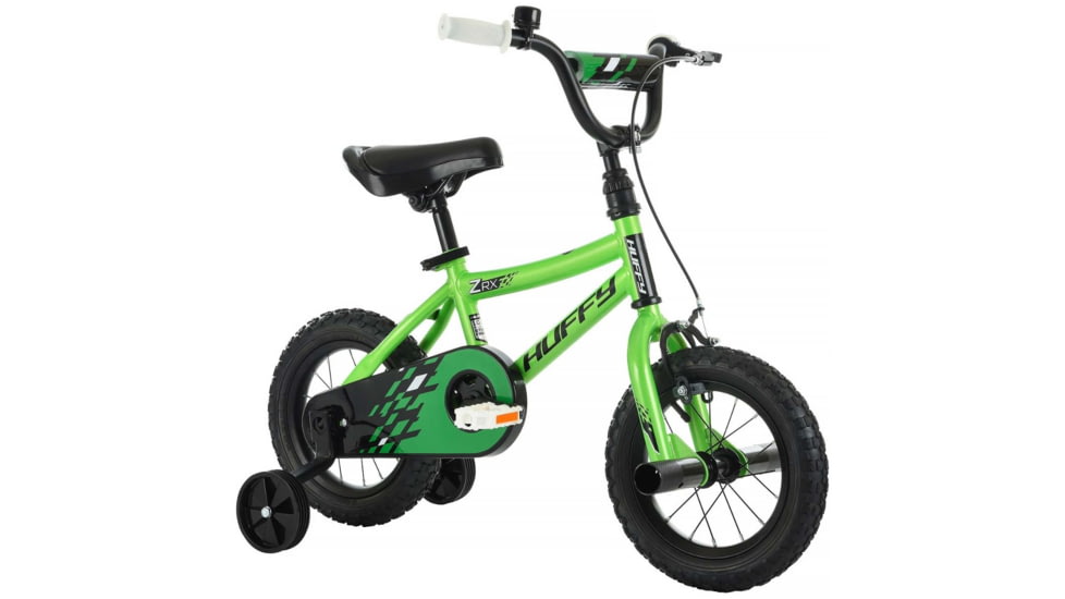 Huffy ZRX Kids Bike - Boys, 12in Wheel, Green, 72060