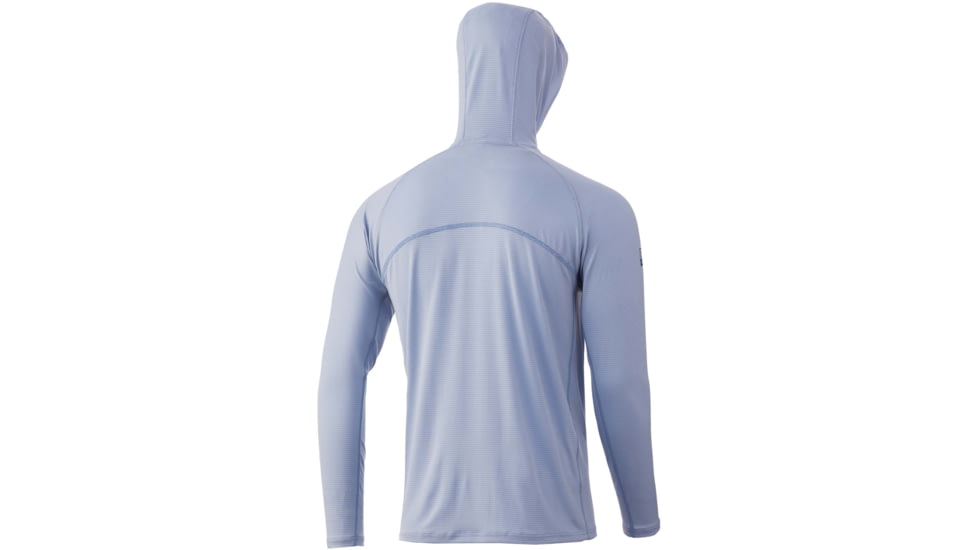 HUK Performance Fishing A1A Hoodie - Men's, Blue Fog, XXL, H1200440-473-XXL