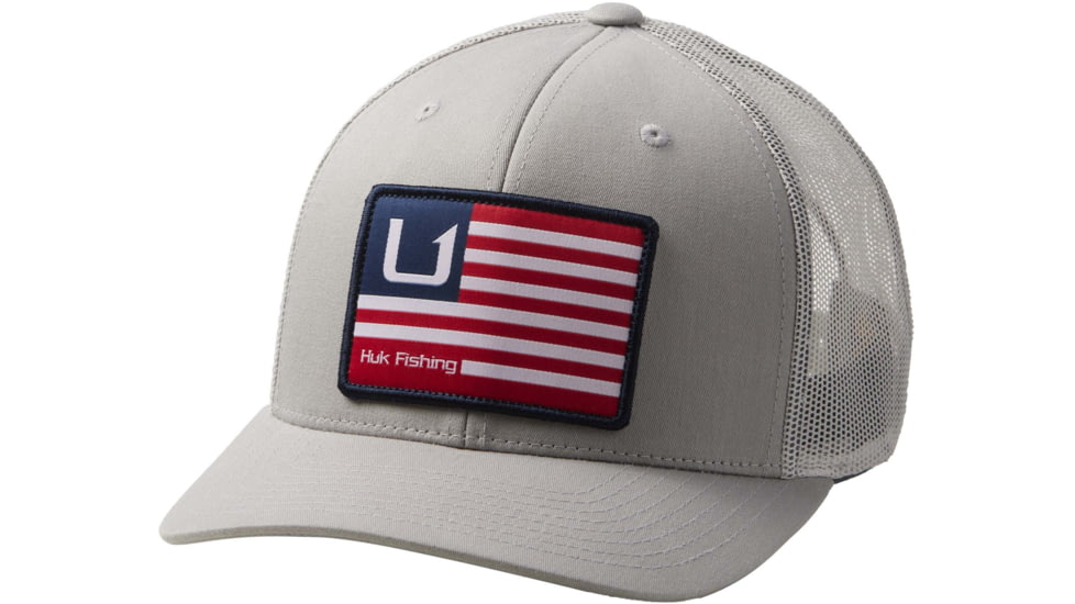HUK Performance Fishing And Bars American Trucker - Mens, Oyster, One Size, H3000317-052-1