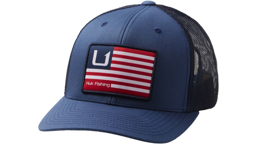 HUK Performance Fishing And Bars American Trucker - Mens, Sargasso Sea, One Size, H3000317-409-1