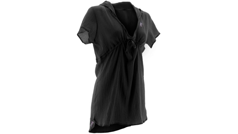 HUK Ascension Hooded Cover Up, Small, Black H6000002BLKS