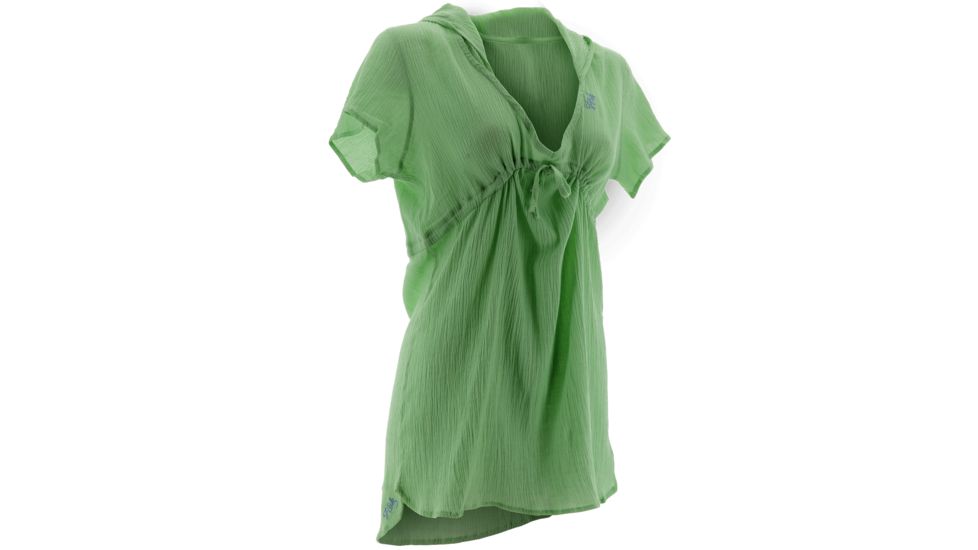 HUK Ascension Hooded Cover Up, Extra Small, Key Lime H6000002KLMXS