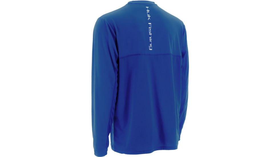 HUK Icon Long Sleeve, Royal, XXL H1200064RYLXXL