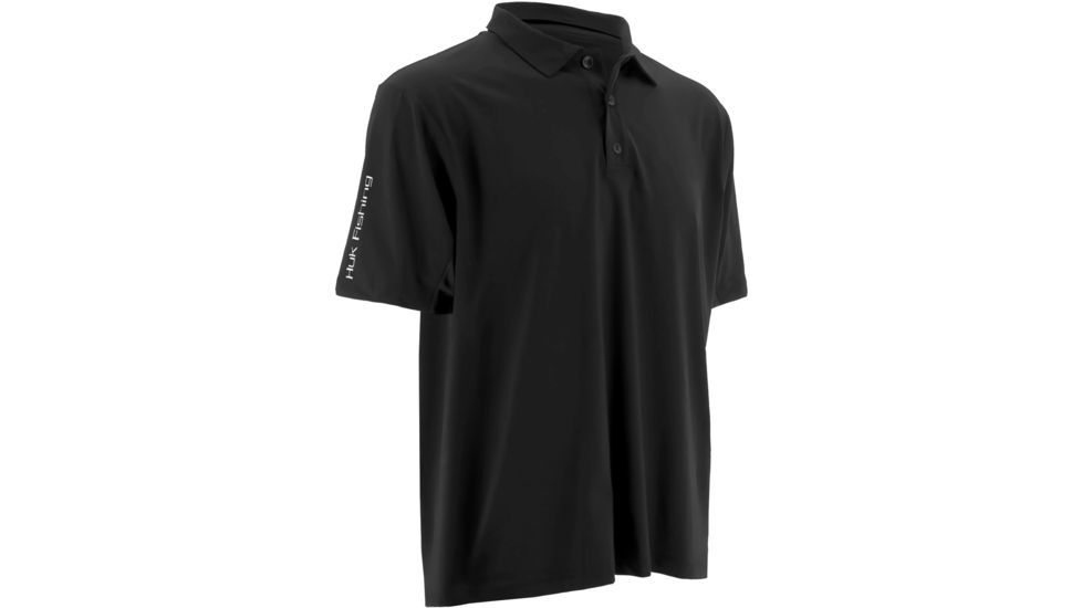 HUK Icon Polo, Small, Black H1200017BLKS