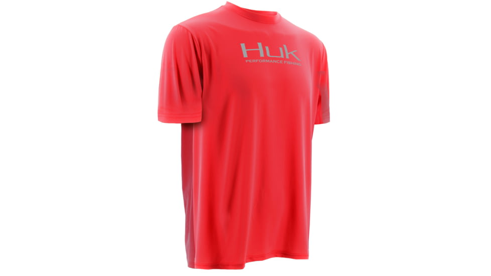 HUK Icon Short Sleeve, Red, Small H1200063REDS