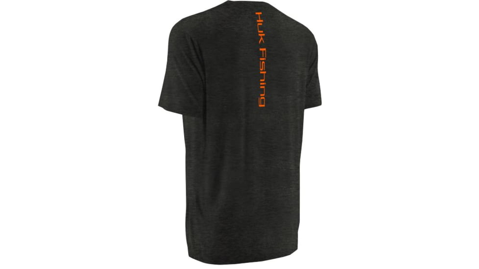 HUK Inked Catfish Tee, Dark Grey Heather, Small H1000038DGHS