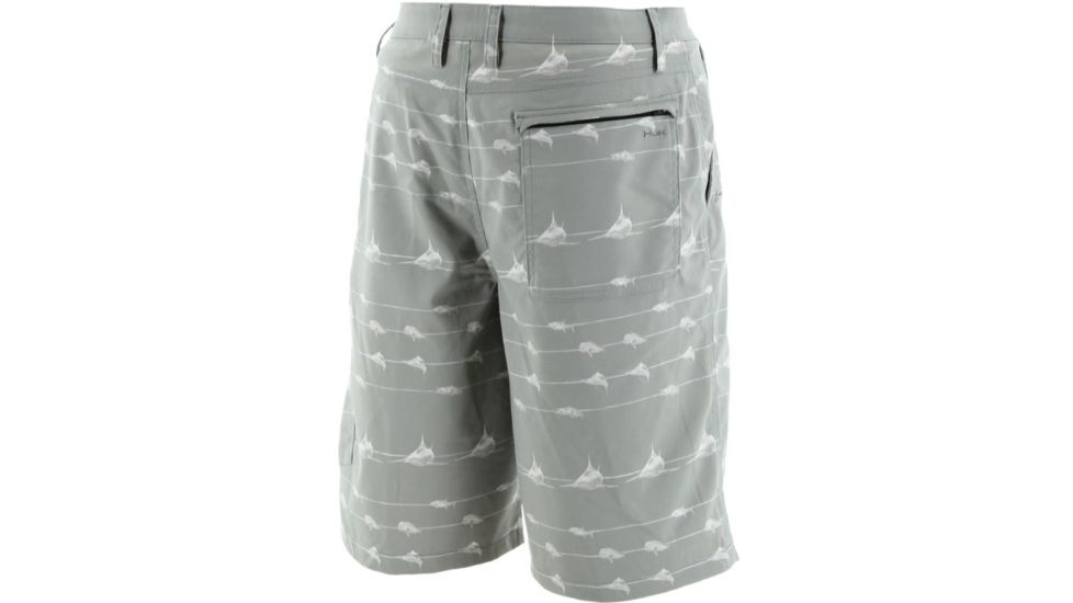 HUK KC Lines Guide Short, 28in Waist, Grey H2000006GRY28