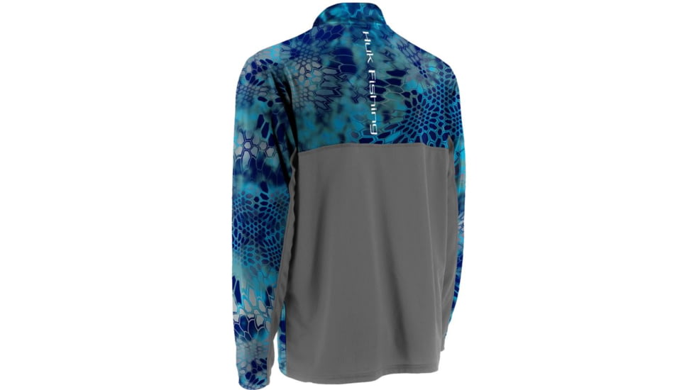 HUK Kryptek Icon 1/4 Zip, Pontus, Medium H1200007PONM