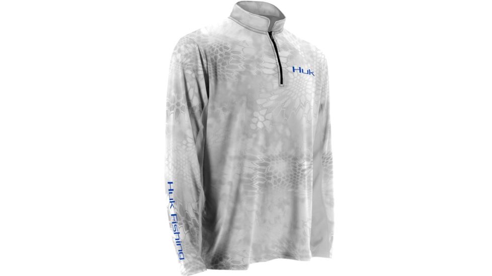 HUK Kryptek Icon 1/4 Zip, Yeti-Royal, XXL H1200007YT1XXL