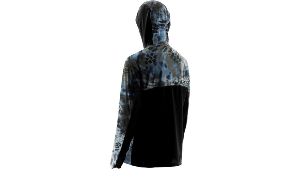 HUK Kryptek Icon Hoody, Small, Neptune H1200059NEPS