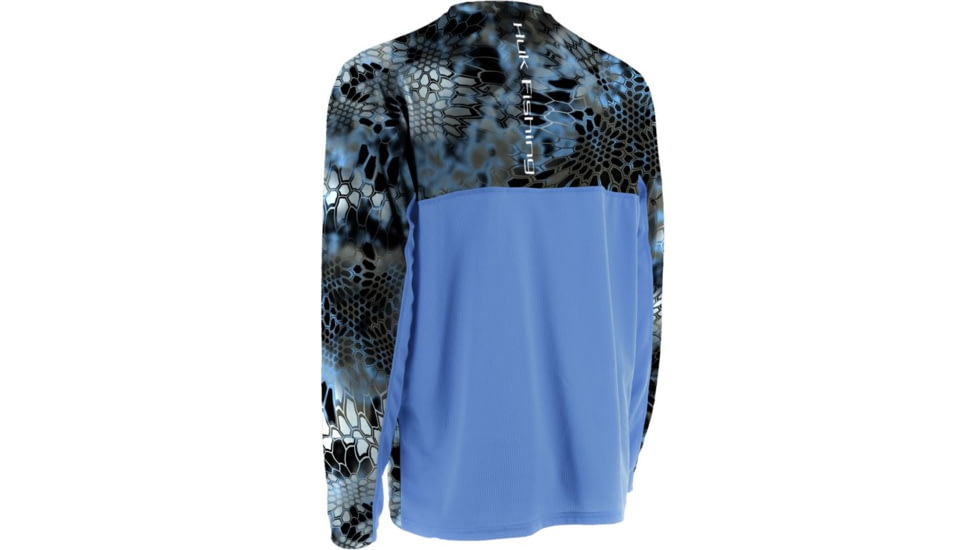 HUK Kryptek Icon Long Sleeve, Neptune, Medium H1200023NEPM