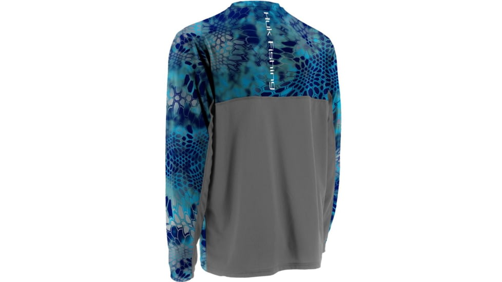 HUK Kryptek Icon Long Sleeve, Pontus, Large H1200023PONL
