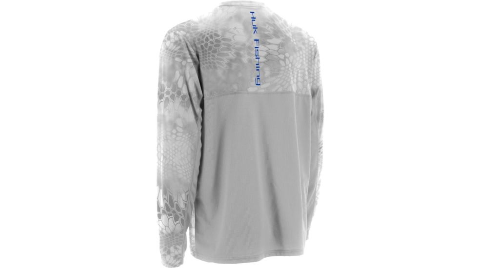 HUK Kryptek Icon Long Sleeve, Yeti-Royal, XXXL H1200023YT1XXXL
