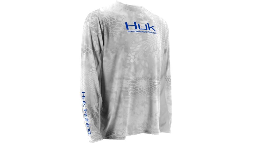 HUK Kryptek Icon Long Sleeve, Yeti-Royal, XXXL H1200023YT1XXXL
