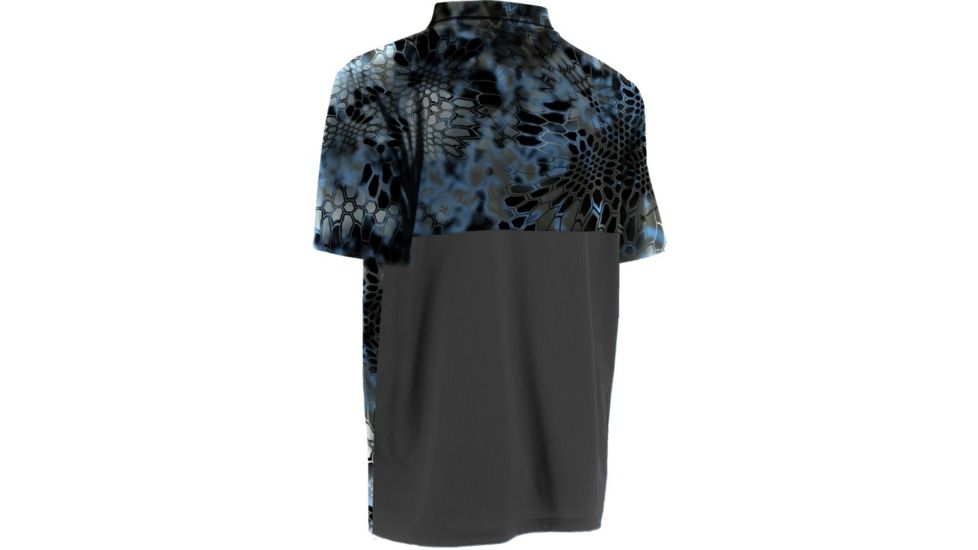 HUK Kryptek Icon Polo, Large, Neptune H1200066NEPL