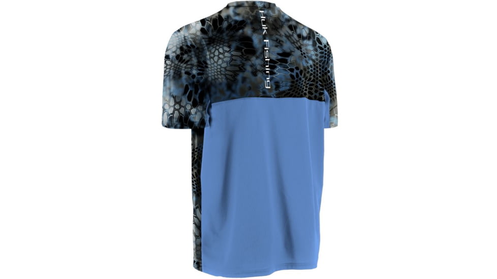 HUK Kryptek Icon Short Sleeve, Neptune, Medium H1200024NEPM