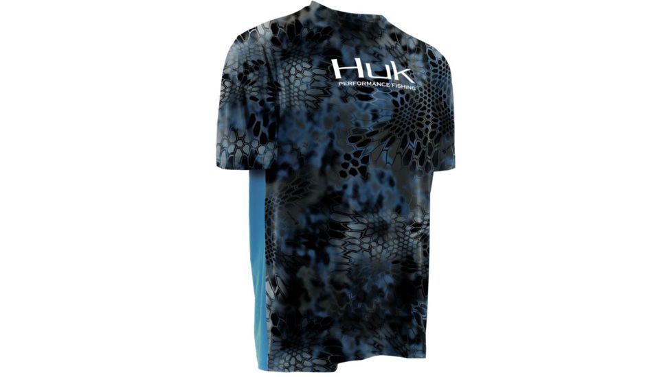 HUK Kryptek Icon Short Sleeve, Neptune, Medium H1200024NEPM