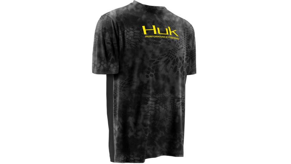 HUK Kryptek Icon Short Sleeve, Typhon-Yellow, XXXL H1200024TY1XXXL