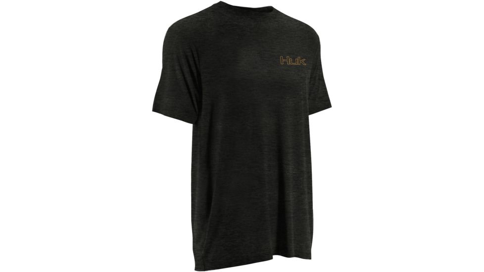 HUK KScott Redfish Tail Tee, Dark Grey Heather, XXXL H1000058DGHXXXL
