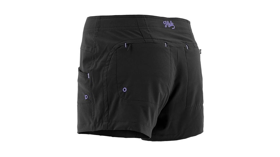 HUK Ladies Paupa Boy Shorts, Medium, Black H2000014BLKM