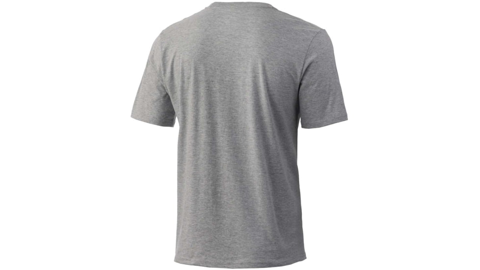 HUK Performance Fishing Logo Tee - Men's, Heather Grey, M, H1000359-033-M