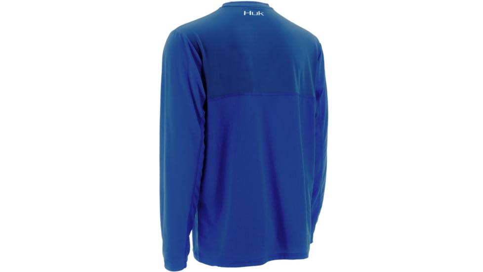 HUK LoPro Icon Long Sleeve, Royal, XXXL H1200070RYLXXXL