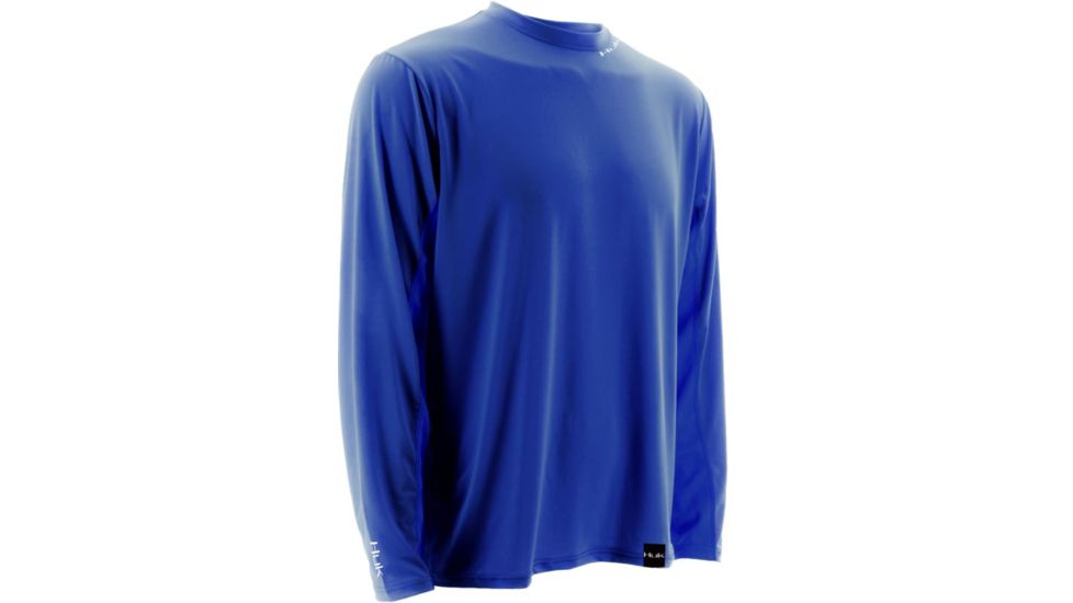 HUK LoPro Icon Long Sleeve, Royal, XXXL H1200070RYLXXXL