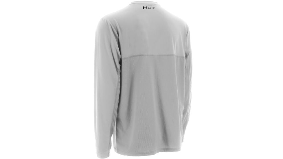 HUK LoPro Icon Long Sleeve, White, XXXL H1200070WHTXXXL
