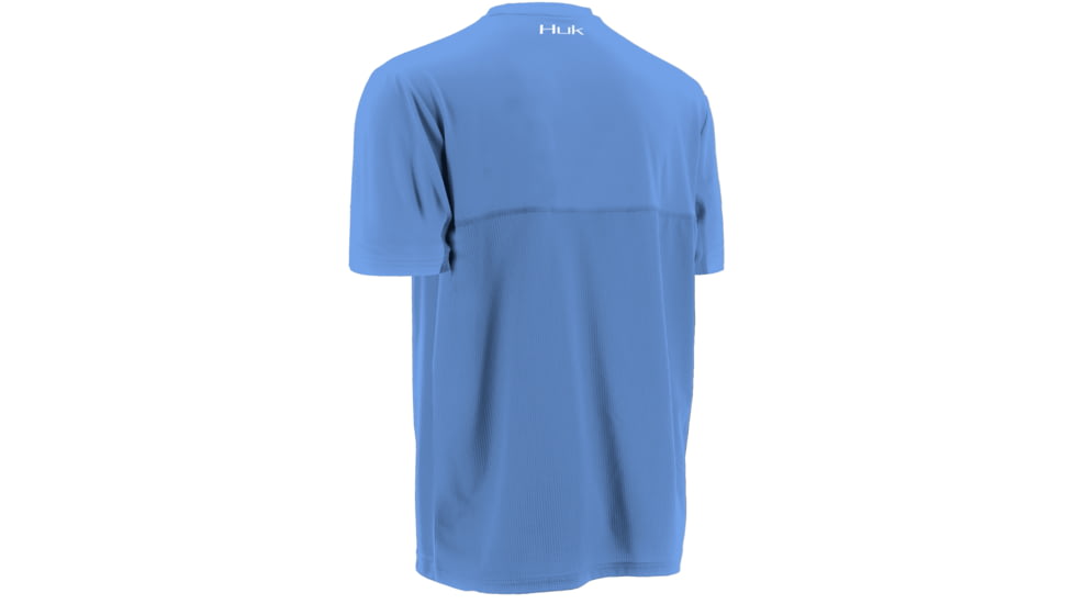 HUK LoPro Icon Short Sleeve, Carolina Blue, Small H1200071CBLS