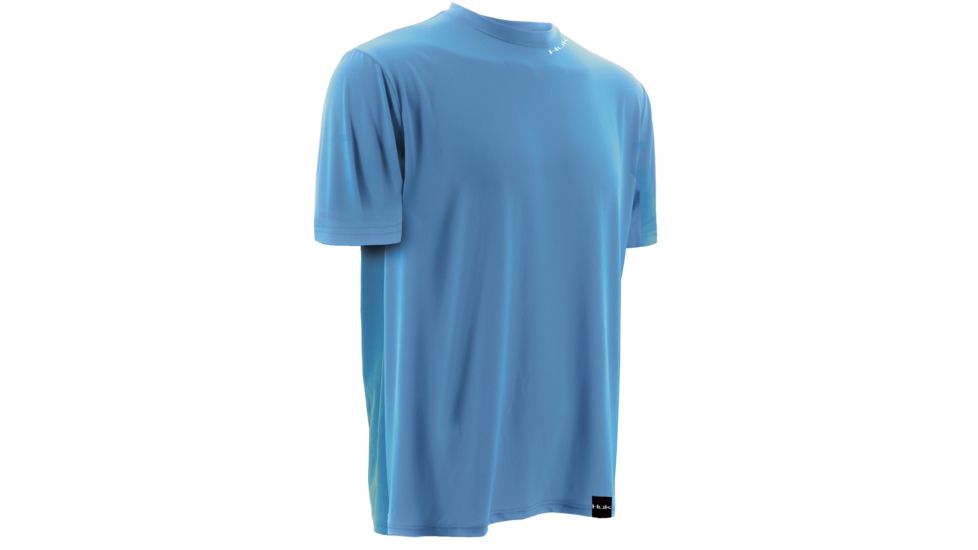 HUK LoPro Icon Short Sleeve, Carolina Blue, Small H1200071CBLS