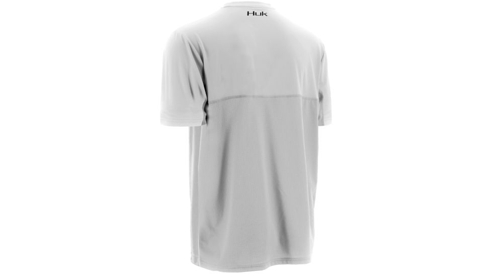 HUK LoPro Icon Short Sleeve, White, XXXL H1200071WHTXXXL