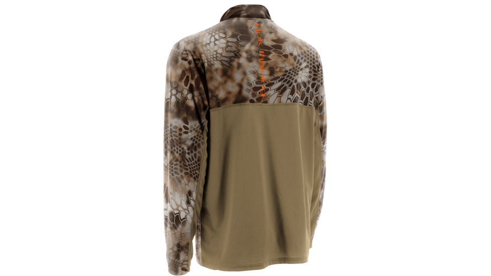 HUK Mens Kryptek Icon 1/4 Zip, Kryptek Banshee H1200007BSES