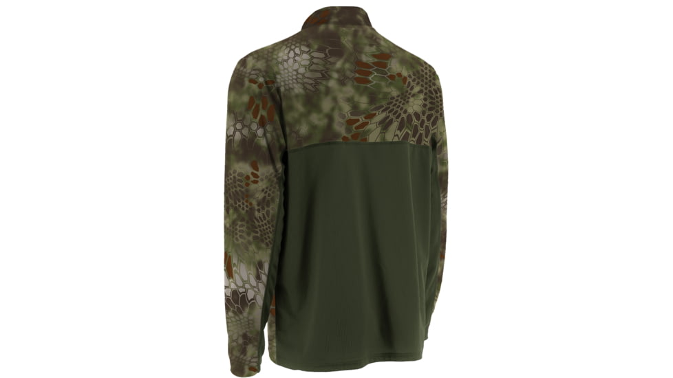 HUK Mens Kryptek Icon 1/4 Zip, Kryptek Mandrake H1200007MDKS