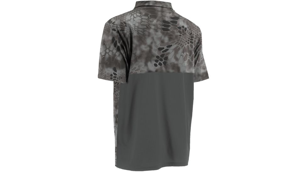 HUK Mens Kryptek Icon Polo Shirt, Kryptek Raid H1200066RADS