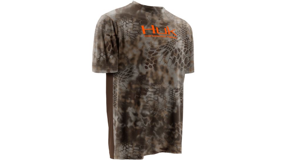 HUK Mens Kryptek Icon Short Sleeve, Kryptek Banshee H1200024BSES