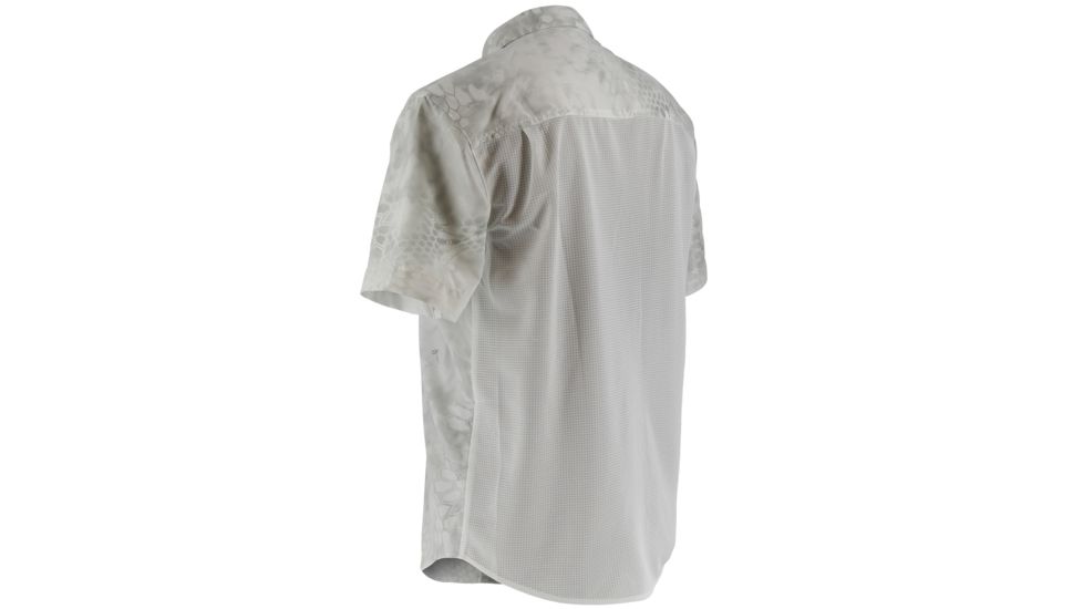 HUK Mens Kryptek Phenom Short Sleeve Shirt, Kryptek Yeti H1500020YTIXXXL
