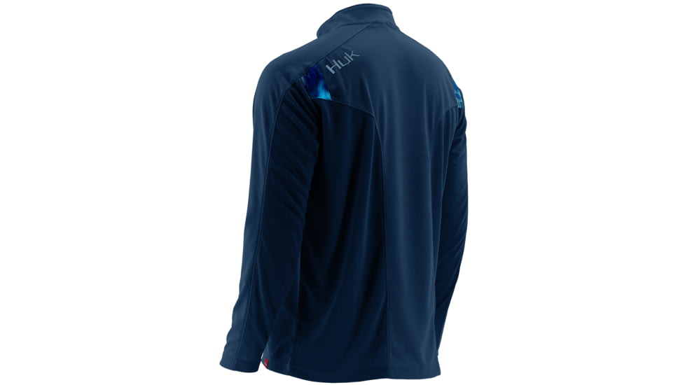 HUK Mens Trophy 1/4 Zip, Navy H1200074NVYS