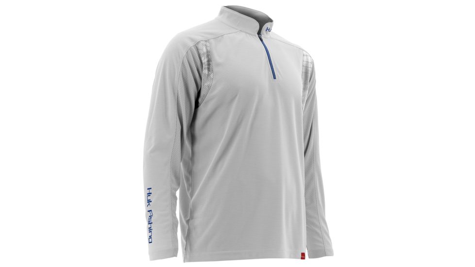 HUK Mens Trophy 1/4 Zip, White H1200074WHTXXXL