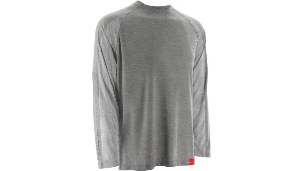 HUK Next Level Long Sleeve, True Grey Heather, Large H1200014TGHL
