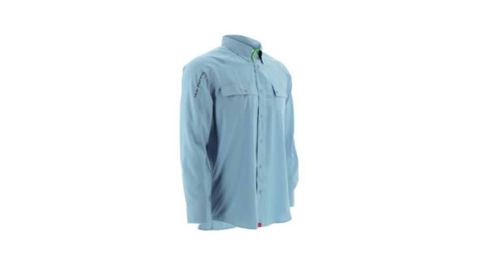 HUK Next Level Long Sleeve, Ice Blue, Small H1500004IBLS