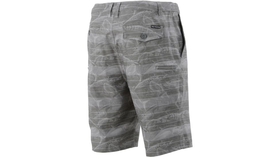 HUK Performance Fishing 21in Hybrid Fish Market Walkshort - Mens, Dark Grey Heather, 30, H2000077-025-30