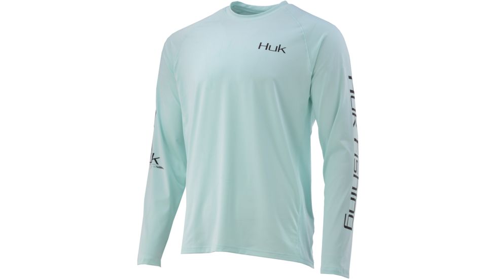 HUK Performance Fishing Art of Blue Marlin Long Sleeve Graphic T-Shirt - Mens, Seafoam, 2XL, H1200217-350-XXL