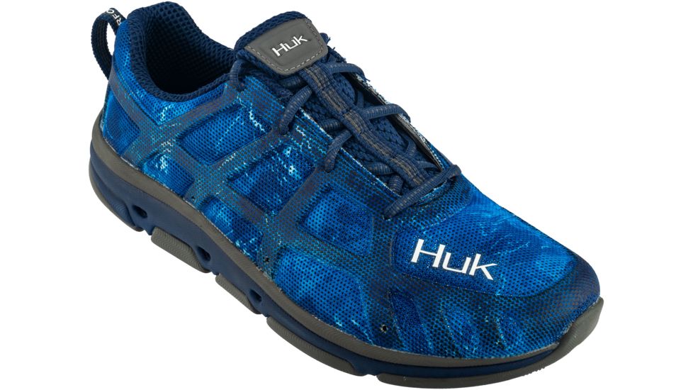 HUK Performance Fishing Attack Men's Fishing Shoe, SubPhantis Gulf Stream, 10, H8011000-425-10