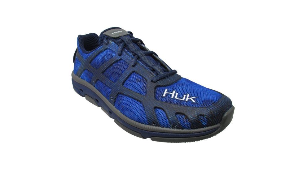 HUK Performance Fishing Attack Mens Fishing Shoe, SubPhantis Gulf Stream, 10, H8011000-425-10
