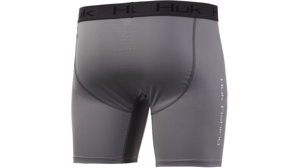 HUK Performance Fishing Boxer Brief - Mens, Sharkskin, Extra Large, H5000020-028-XL