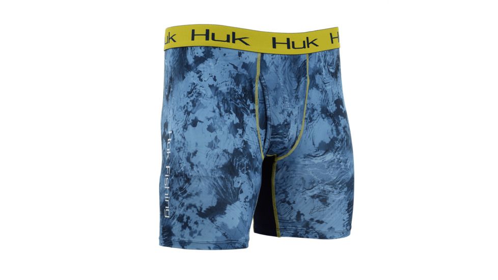 HUK Performance Fishing Camo Boxer Jock Baselayer, Boxer Jock - Mens, Current, 2XL, H5000015-415-XXL