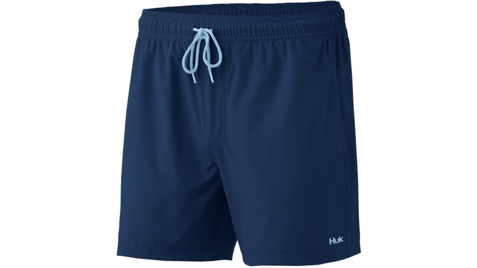 HUK Performance Fishing Capers Volley 5.5 in Short - Mens, Sargasso Sea, Medium, H2000119-409-M