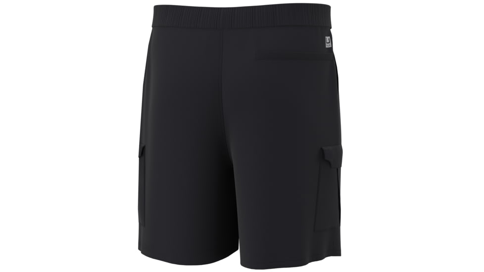 HUK Performance Fishing Creekbed Cargo Short - Mens, Black, XL, H2000204-001-XL