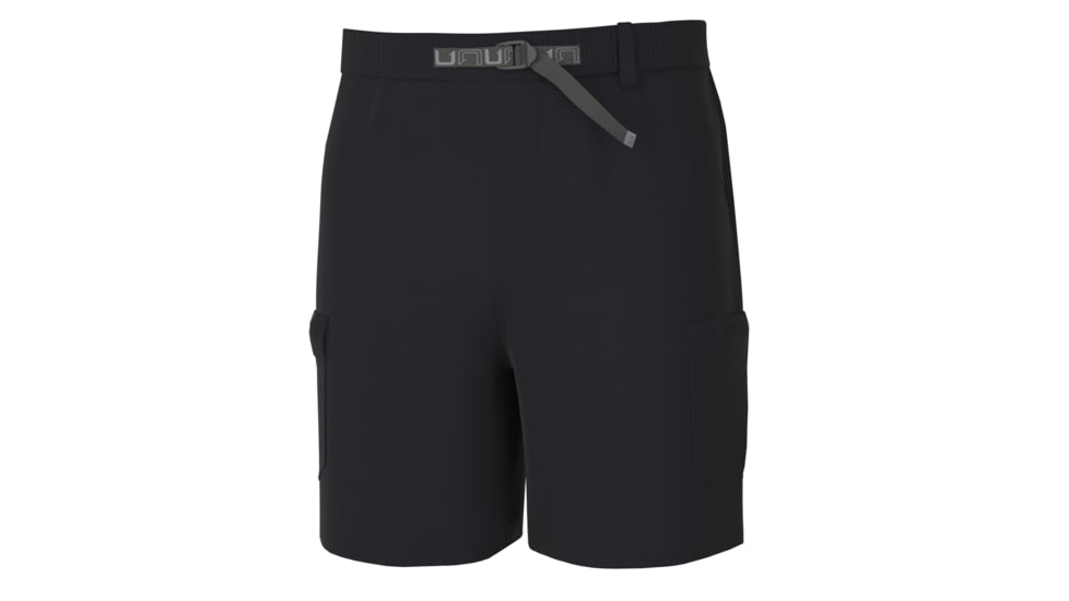 HUK Performance Fishing Creekbed Cargo Short - Mens, Black, XL, H2000204-001-XL
